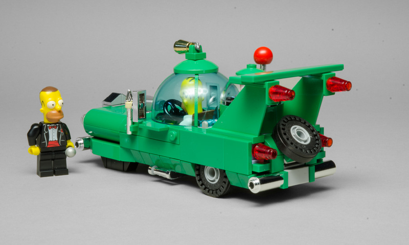 Illustration for article titled Homer Simpson's Finest Hour, Immortalised In LEGO